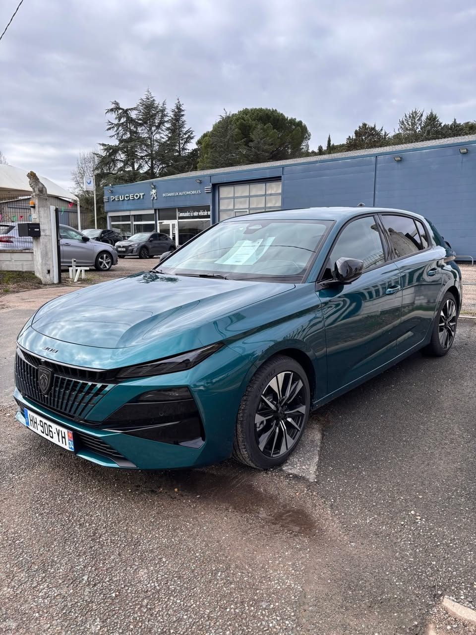 Peugeot 308 Allure, bleu lagoa — photo 1
